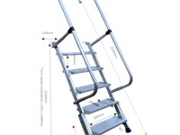 TRUCK - Escalera de acceso para camiones con barandillas