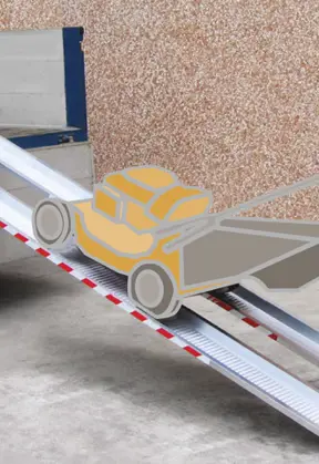 RAMPAS SV050 - Rampas de 15,5 cm con borde SV050