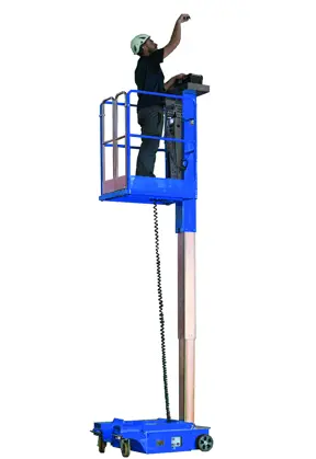 Plataforma elevadora de mástil... - Plataforma elevadora de mástil autopropulsad