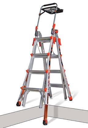 Xtreme - Escalera telescópica transformable 