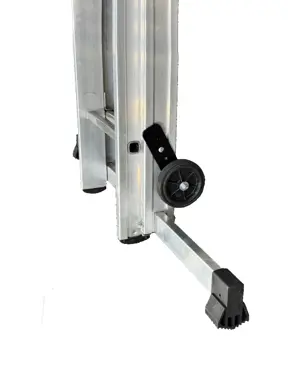 Ruedas de transporte para escaleras extensibles