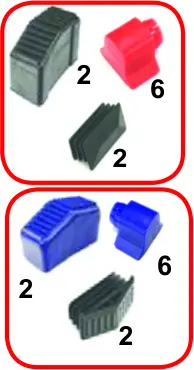 Kit de repuestos de tacos de la serie Escalísima