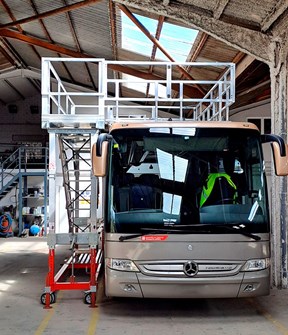 Plataformas para autobús