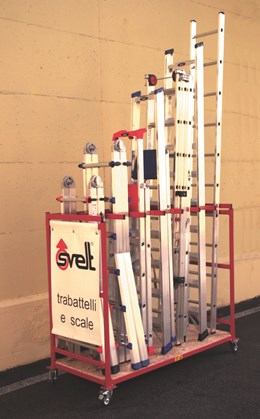Expositor de escaleras