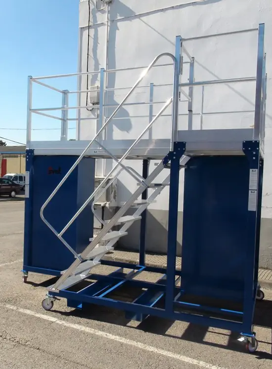 Andenes de mantenimiento ferroviario