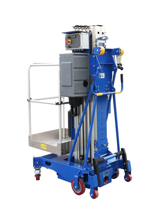 PID – Plataforma aérea de empuje manual con sistema de elevación mecánico