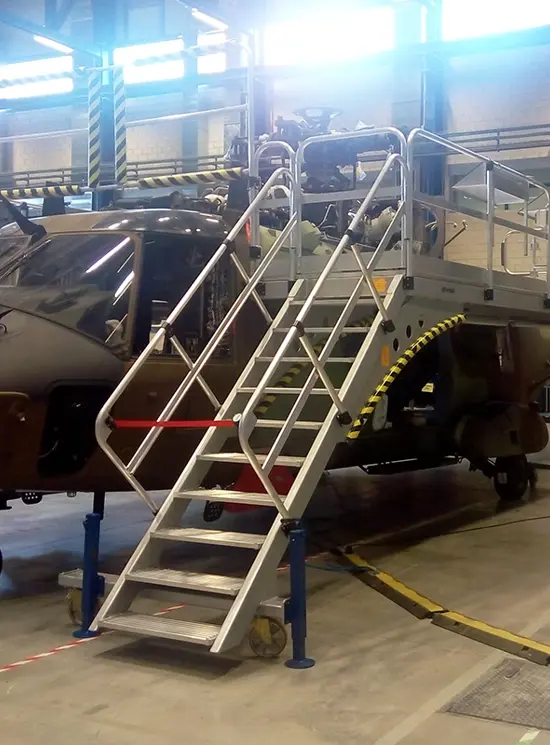 Plataformas especiales para helicópteros