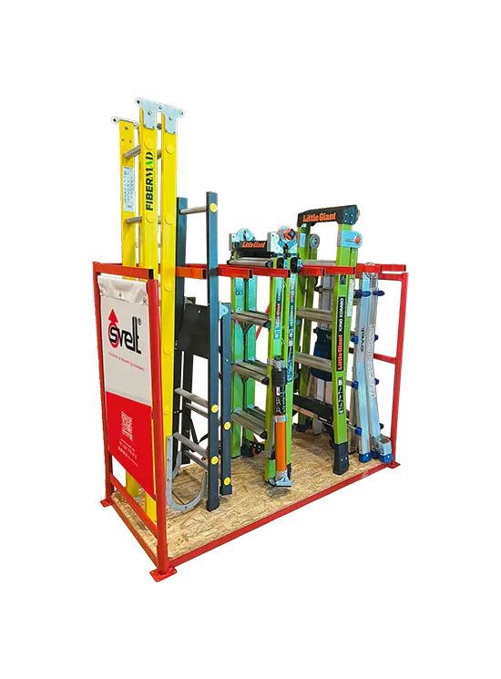 Expositor de escaleras