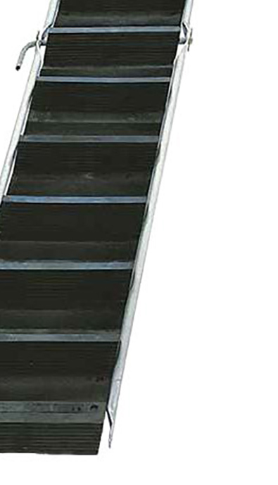 Escalera de goma para techos y cubiertas tejados