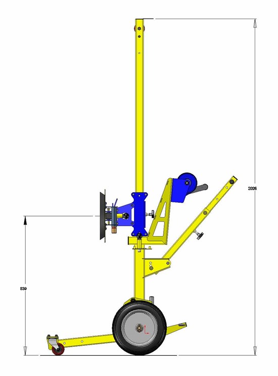 Express 150 - Elevador de vidrios con capacidad para 150 kg