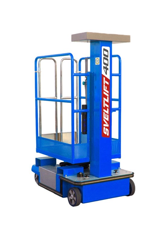 SVELTLIFT 400 – Plataforma aérea móvil con elevación manual