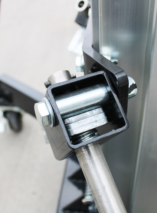 HERCULES – Elevador de materiales manual con manivela para cargas hasta 300 kg