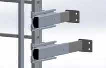 Escalera con jaula Self System