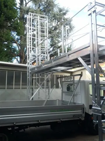 Plataformas para cabinas de camiones