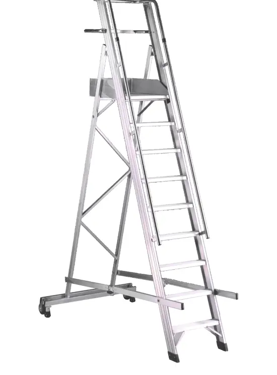 Castellana - Escalera de cementerios con plataforma amplia