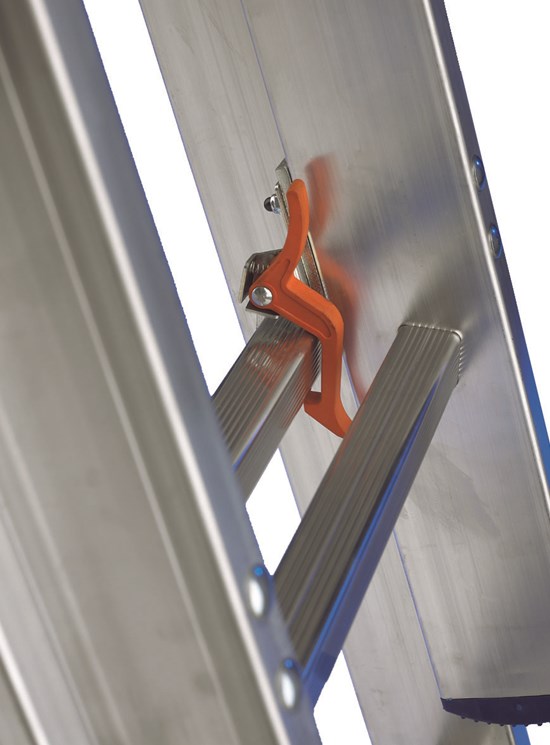 Luxe2 - Escalera transformable profesional de aluminio de dos tramos