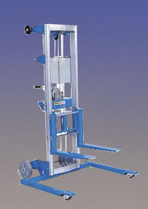 Lift - Elevador de materiales transportable de empuje manual