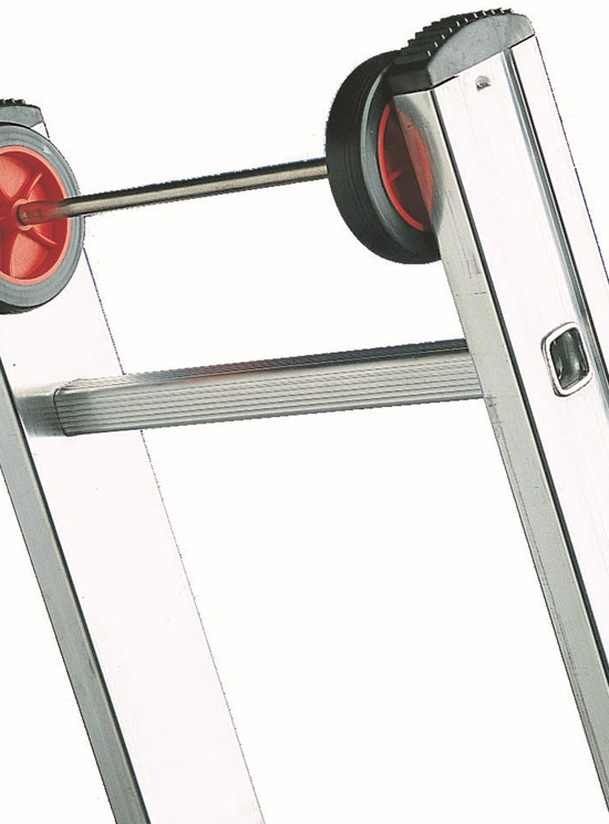 Euro E2 - Escalera de aluminio profesional de dos tramos