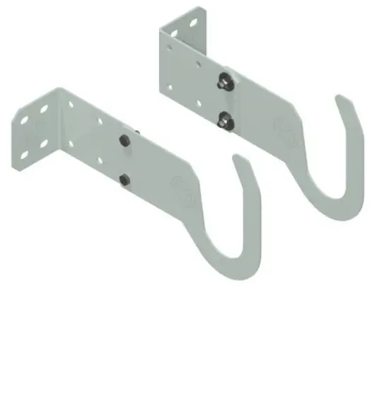 GANCHOS DE FIJACION A PARED REGULABLES