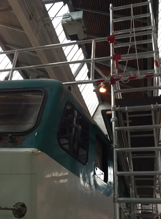 Estructura especial para trenes