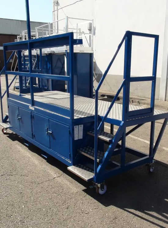 Andenes de mantenimiento ferroviario