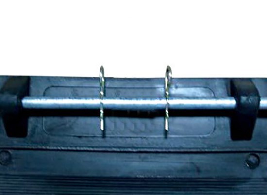 Escalera de goma para techos y cubiertas tejados