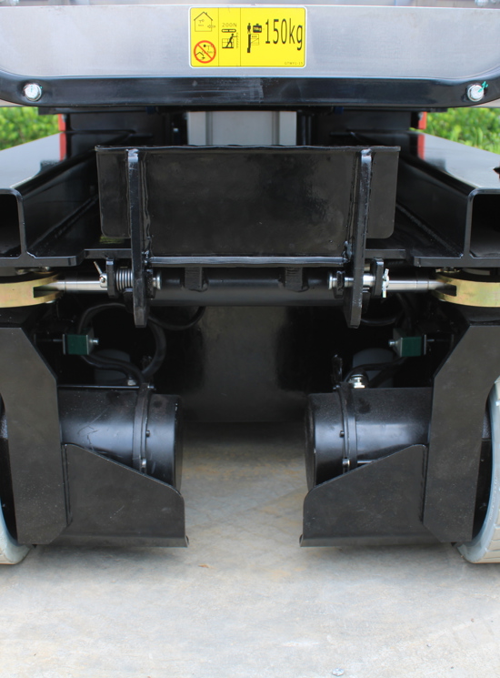 VERTICAL MAST LIFT – Plataforma aérea de empuje y elevación eléctrica con mástil vertical