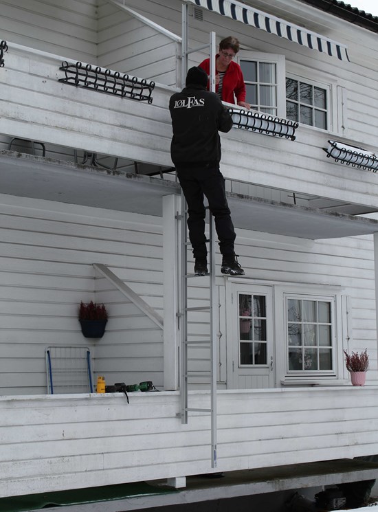 Modum Inspection - Escalera de evacuación rápida plegable