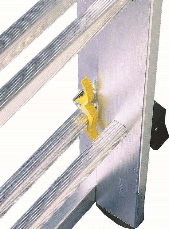 Euro E3 - Escalera de aluminio profesional de tres tramos