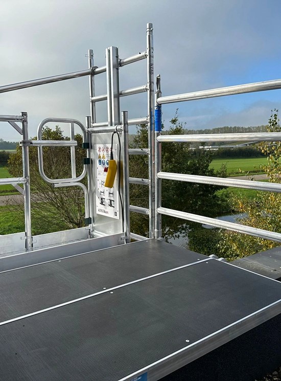 Alulift - Andamio con plataforma elevadora eléctrica