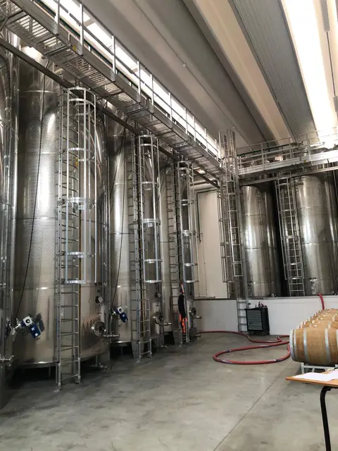 Escalera con jaula Self System