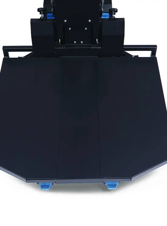 Carro eléctrico de escalas con orugas D