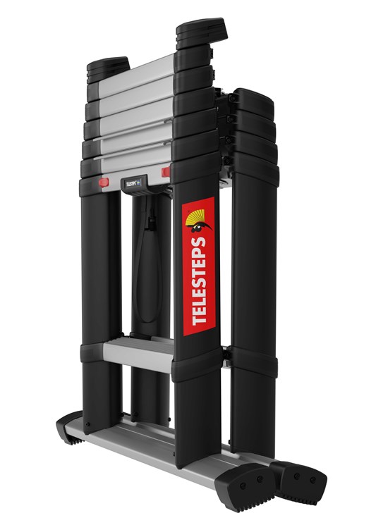 Telesteps Combi line escalera de perfil triangular para trabajar en tijera