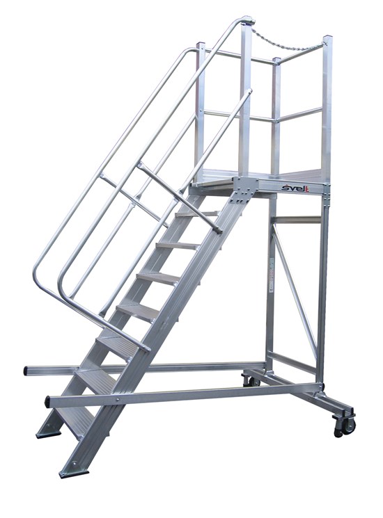 Torreta - Escalera aluminio de castillo personalizable