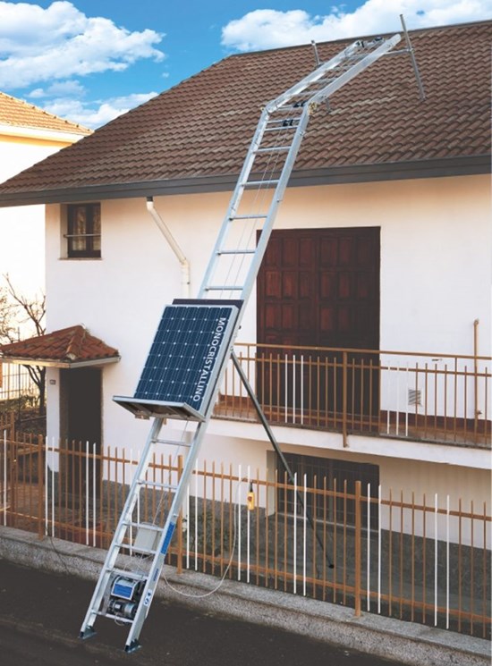 Elevador LIFT 2000. Elevador de fachada para mudanza o materiales de construcción