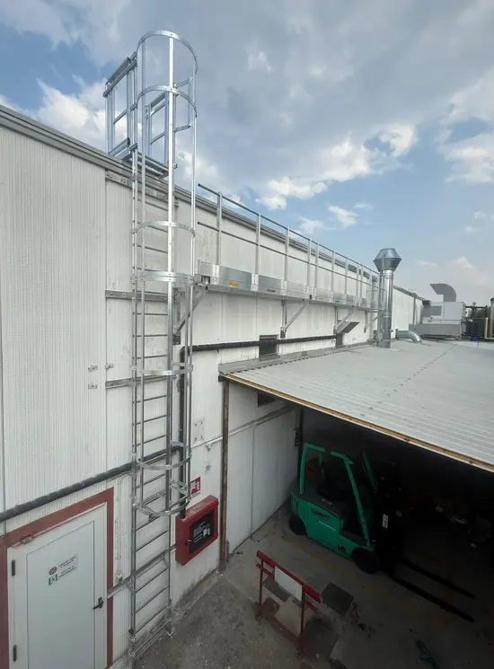 Pasarelas para tejados y tejados