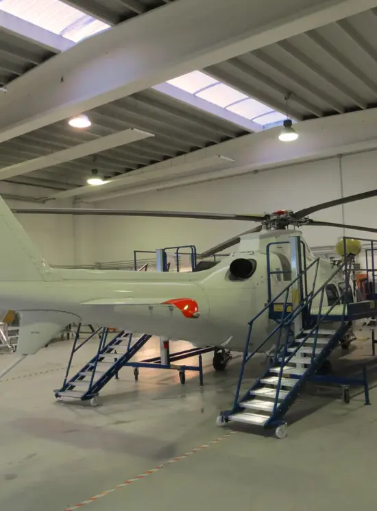 Escaleras para helicópteros