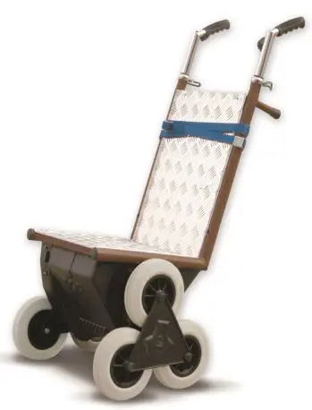 Carro eléctrico industrial para subir escaleras