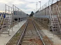 Échelle d’accès pour wagon