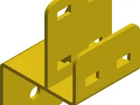 Échelle d’accès en aluminium 45°