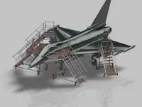 Échelles pour avions de chasse