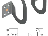 Crochet d’échelle mural