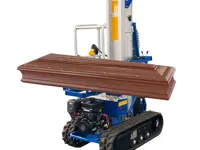 Porte-cercueil automoteur à chenilles