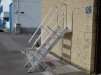 Escaliers en aluminium pour l'extérieur 