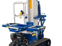 Porte-cercueil automoteur à chenilles