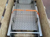 Plateforme télescopique pour cages d’ascenseur