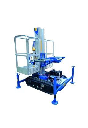 Ascenseurs de cercueil à chenilles avec nivelleurs