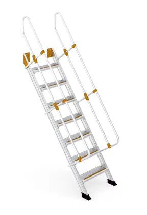 Escaliers en aluminium pour l'extérieur 