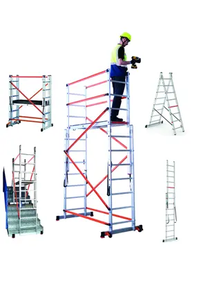 Target+ - Multi-positions en aluminium transformable entre 2...