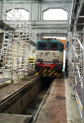 Structure spéciale pour les trains